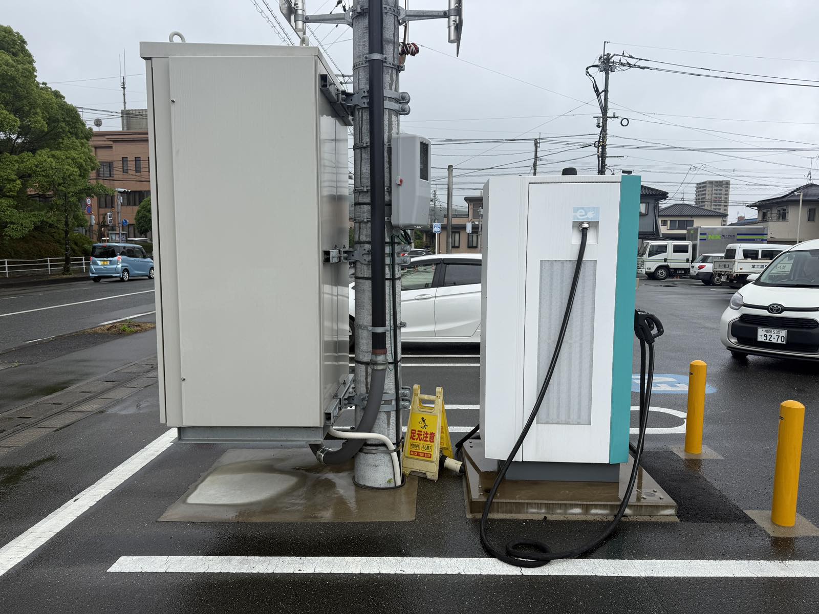 EV充電器の設置施工